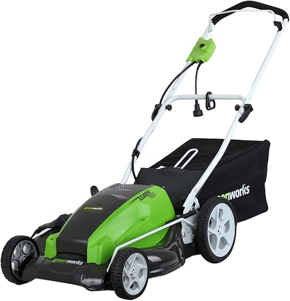 Greenworks 13 Amp 21-Inch Corded Lawn Mower