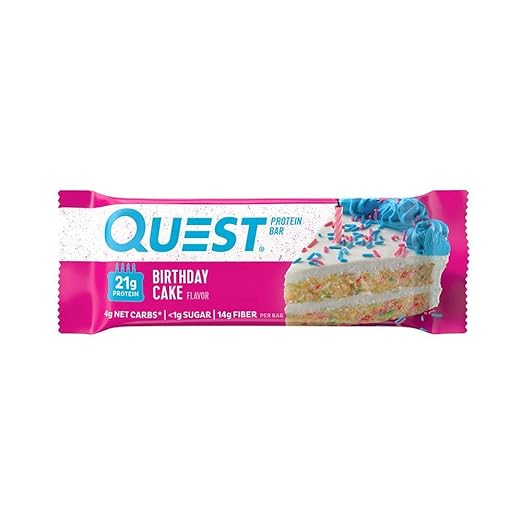 Quest Nutrition Protein Bar Delectable Dessert Variety Pack 1. Low Carb Meal Replacement Bar with Over 20 Gram of Protein. High Fiber, Gluten-Free (24 Count)