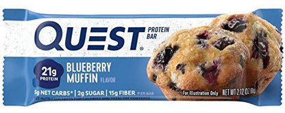 Quest Nutrition Protein Bar Delectable Dessert Variety Pack 1. Low Carb Meal Replacement Bar with Over 20 Gram of Protein. High Fiber, Gluten-Free (24 Count)