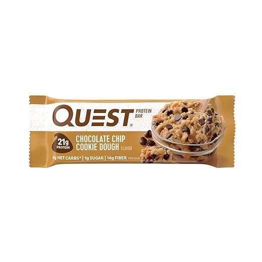 Quest Nutrition Protein Bar Delectable Dessert Variety Pack 1. Low Carb Meal Replacement Bar with Over 20 Gram of Protein. High Fiber, Gluten-Free (24 Count)