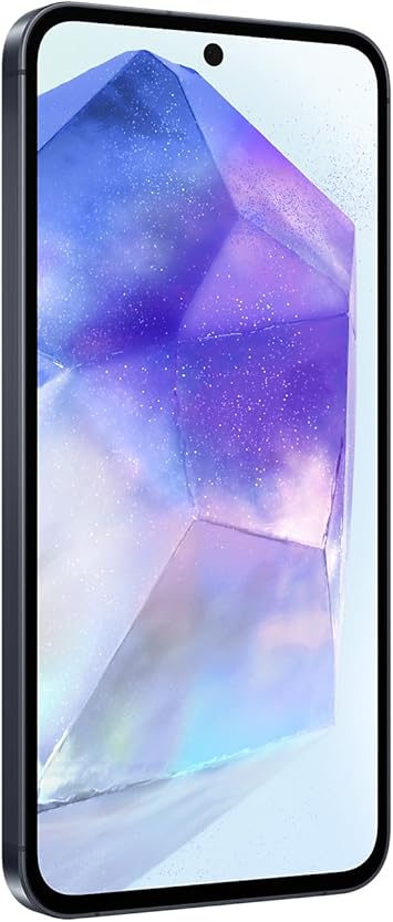 Samsung Galaxy A55 5G 8GB+128GB 6.6" 120Hz Display | Metal Frame | 50 MP Main Camera | Nightography | DualSim | International Version | Unlocked Cellphone (Awesome Navy)