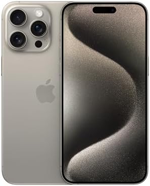 Apple iPhone 15 Pro Max, 512GB, Natural Titanium - Unlocked