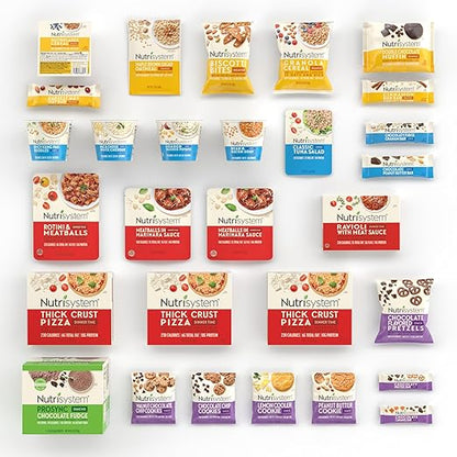 Nutrisystem® Fast Five 7-Day Diet Kit, 28 Delicious Meals & Snacks Plus Chocolate Protein ProSync Shakes