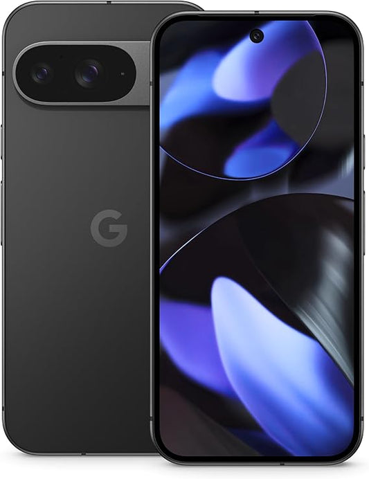 Google Pixel 9 - Unlocked Android Smartphone with Gemini, 24-Hour Battery, Advanced Camera, and 6.3" Actua Display - Obsidian - 256 GB