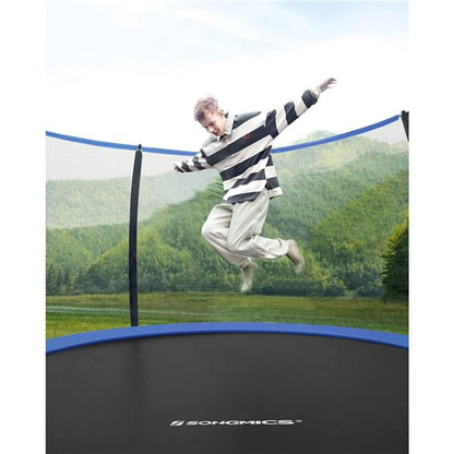 SONGMICS Kids 14-ft Outdoor Trampoline With Safety Enclosure Net and Safety Padding