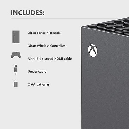 Xbox Series X 1TB SSD Console - Includes Xbox Wireless Controller - Up to 120 frames per second - 16GB RAM 1TB SSD - Experience True 4K Gaming - Xbox Velocity Architecture